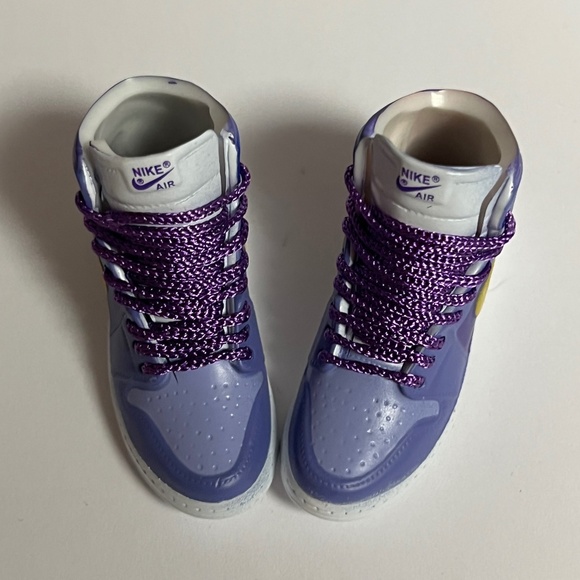 La Lakers 77 Jersey Sneakers 3 Piece Outfit For Labubu Sneaker Shoes Purple - Picture 5 of 8